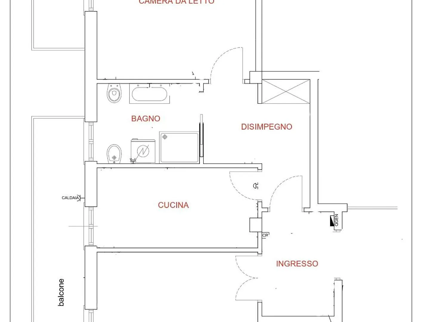 Appartamento Val Favara - Roma Gemelli Rome